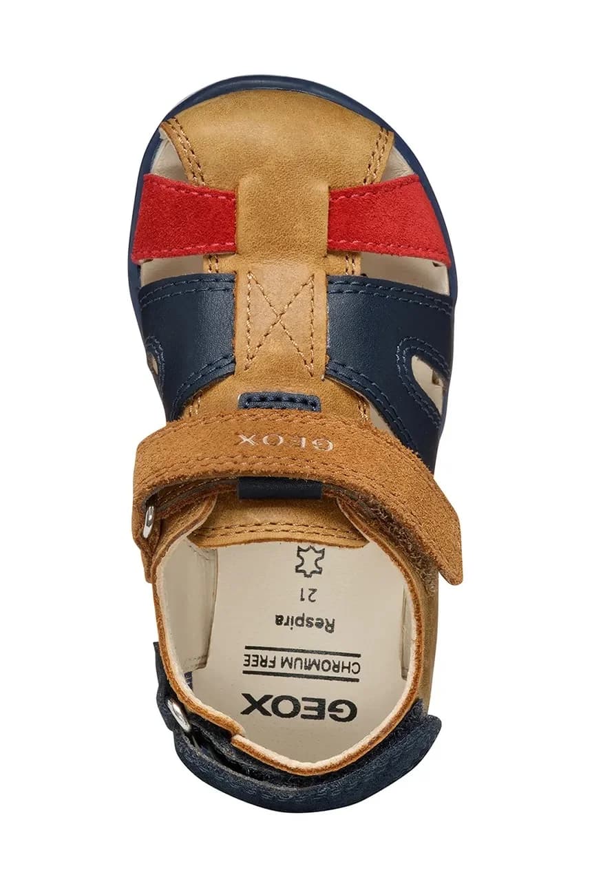 Детские кожаные сандалии - фото 5