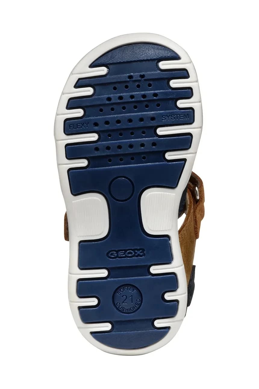 Детские кожаные сандалии - фото 6