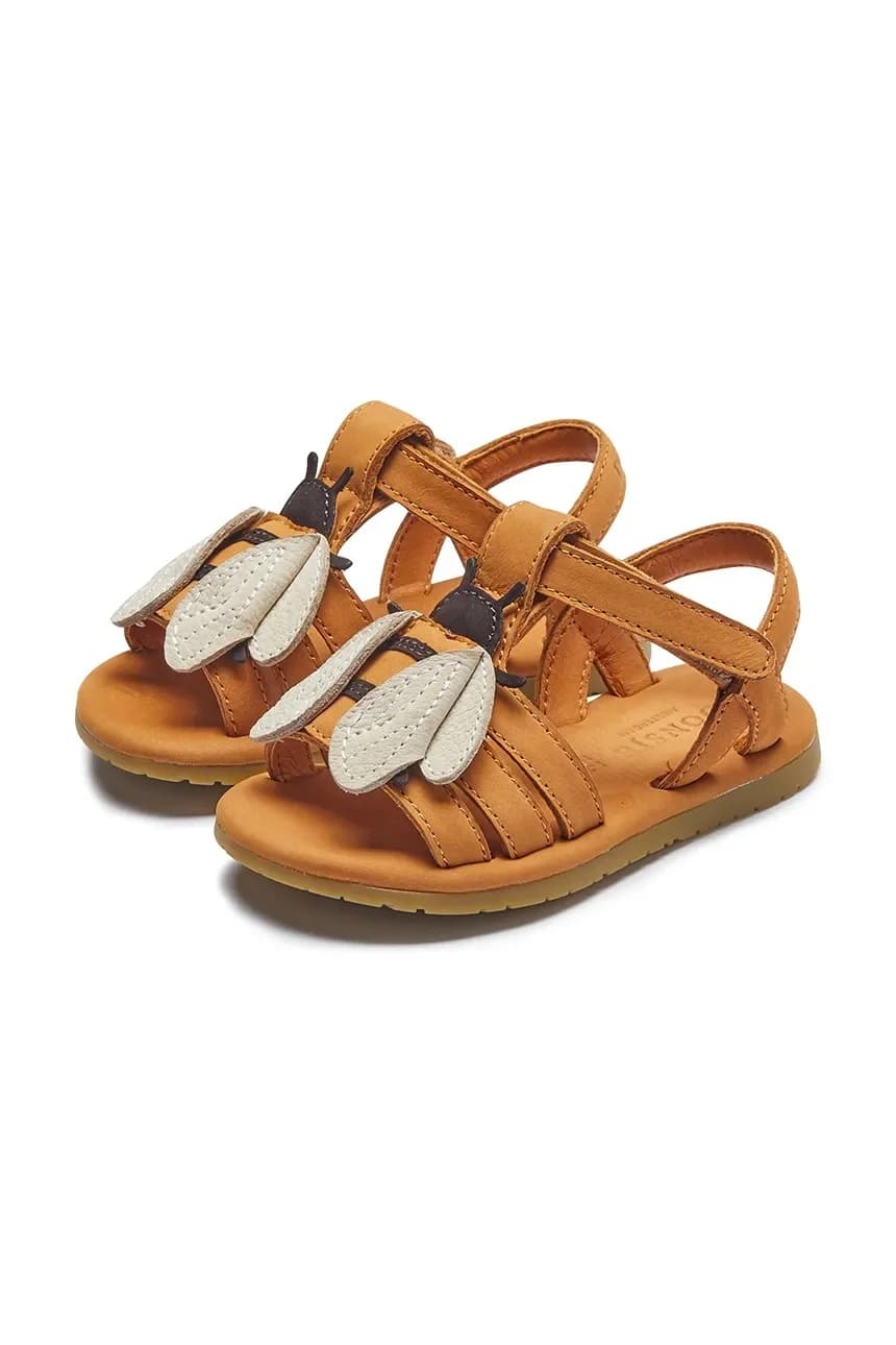 Jiles Sky Sandals Детские кожаные сандалии Bee