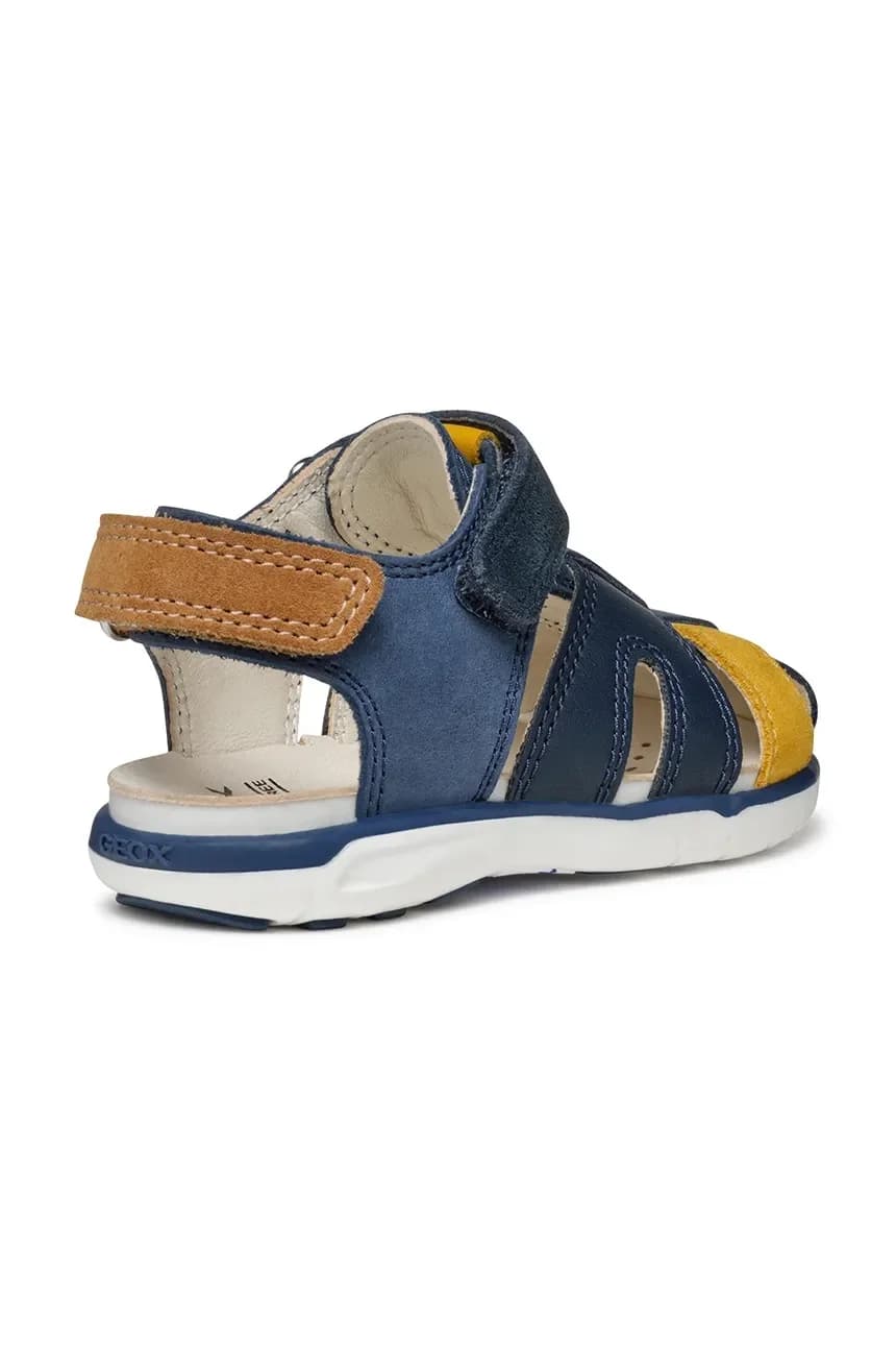 Детские кожаные сандалии - фото 3