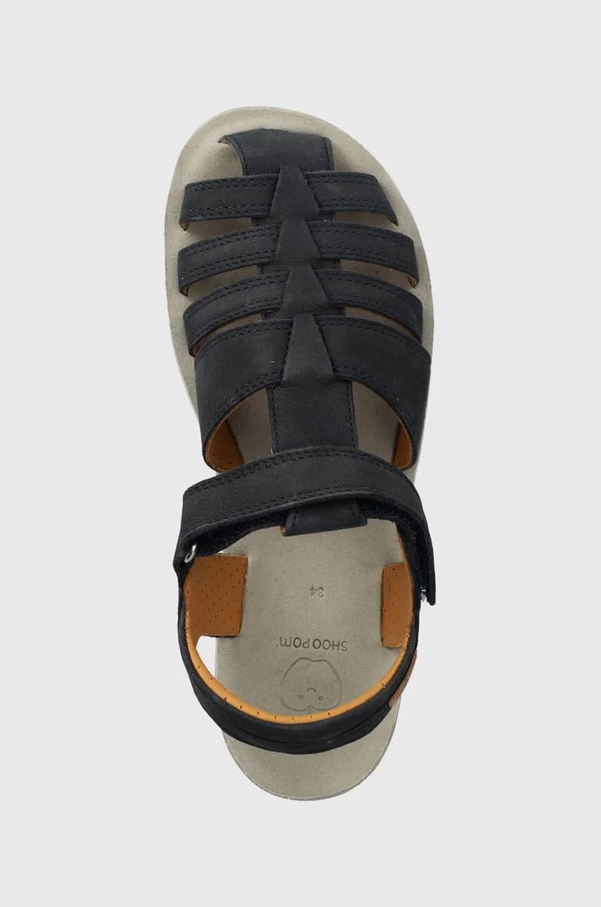 Детские замшевые сандалии - фото 4