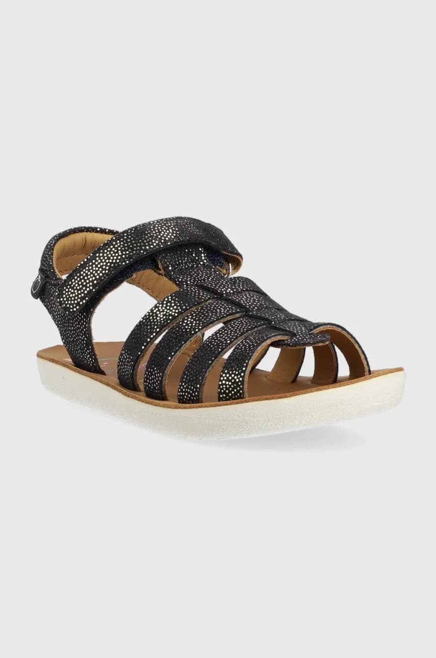 Детские замшевые сандалии - фото 2