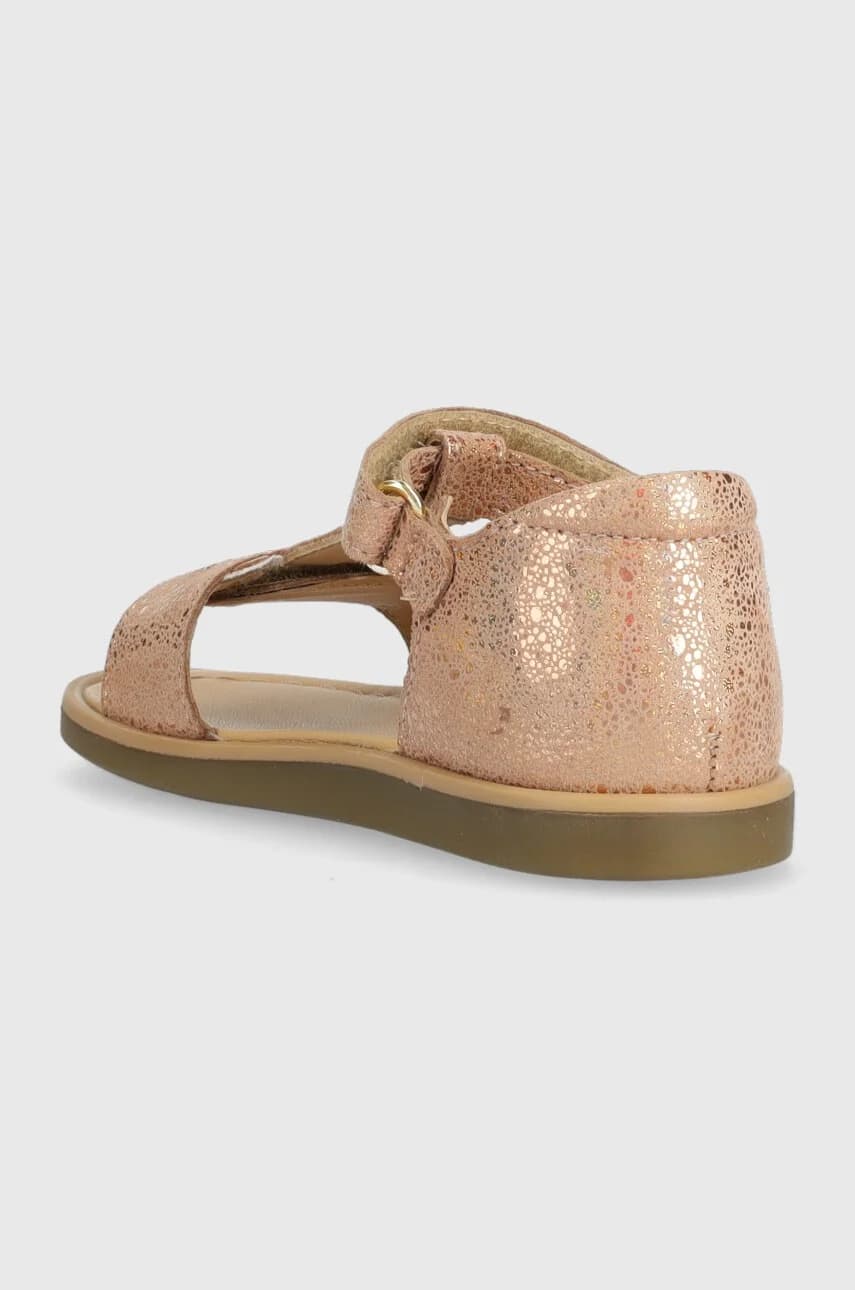 Детские кожаные сандалии - фото 3