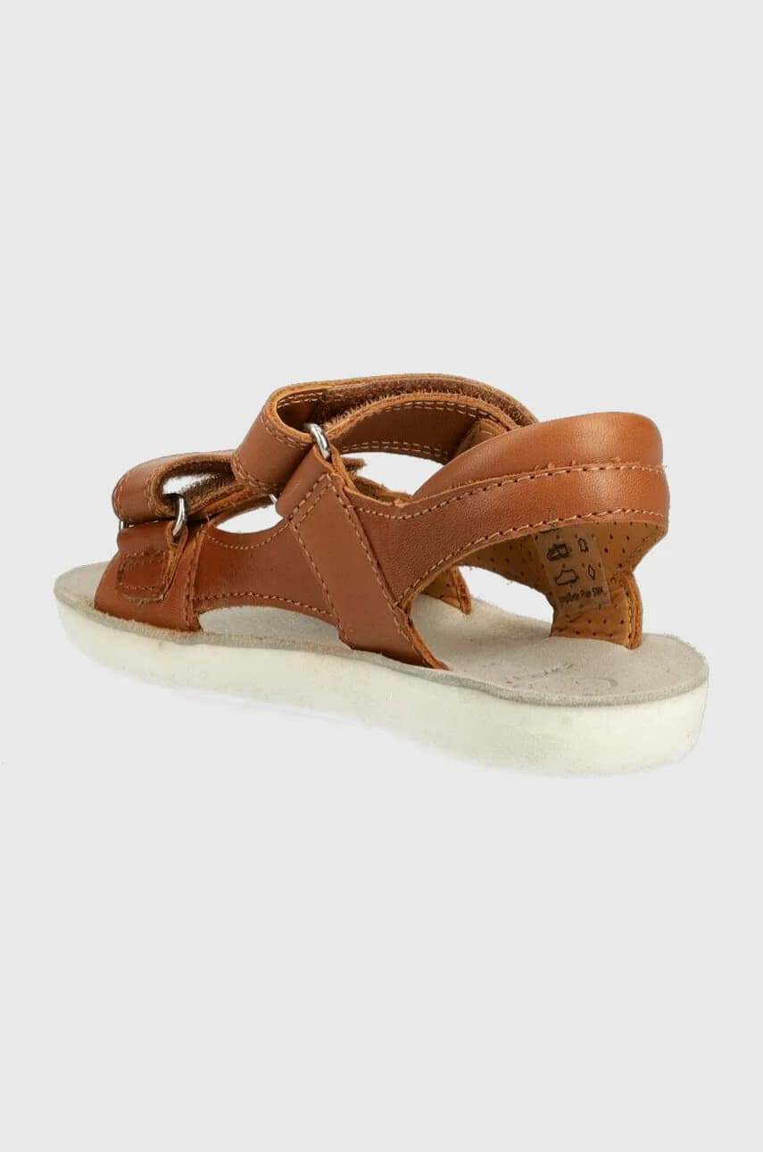 Детские кожаные сандалии - фото 3