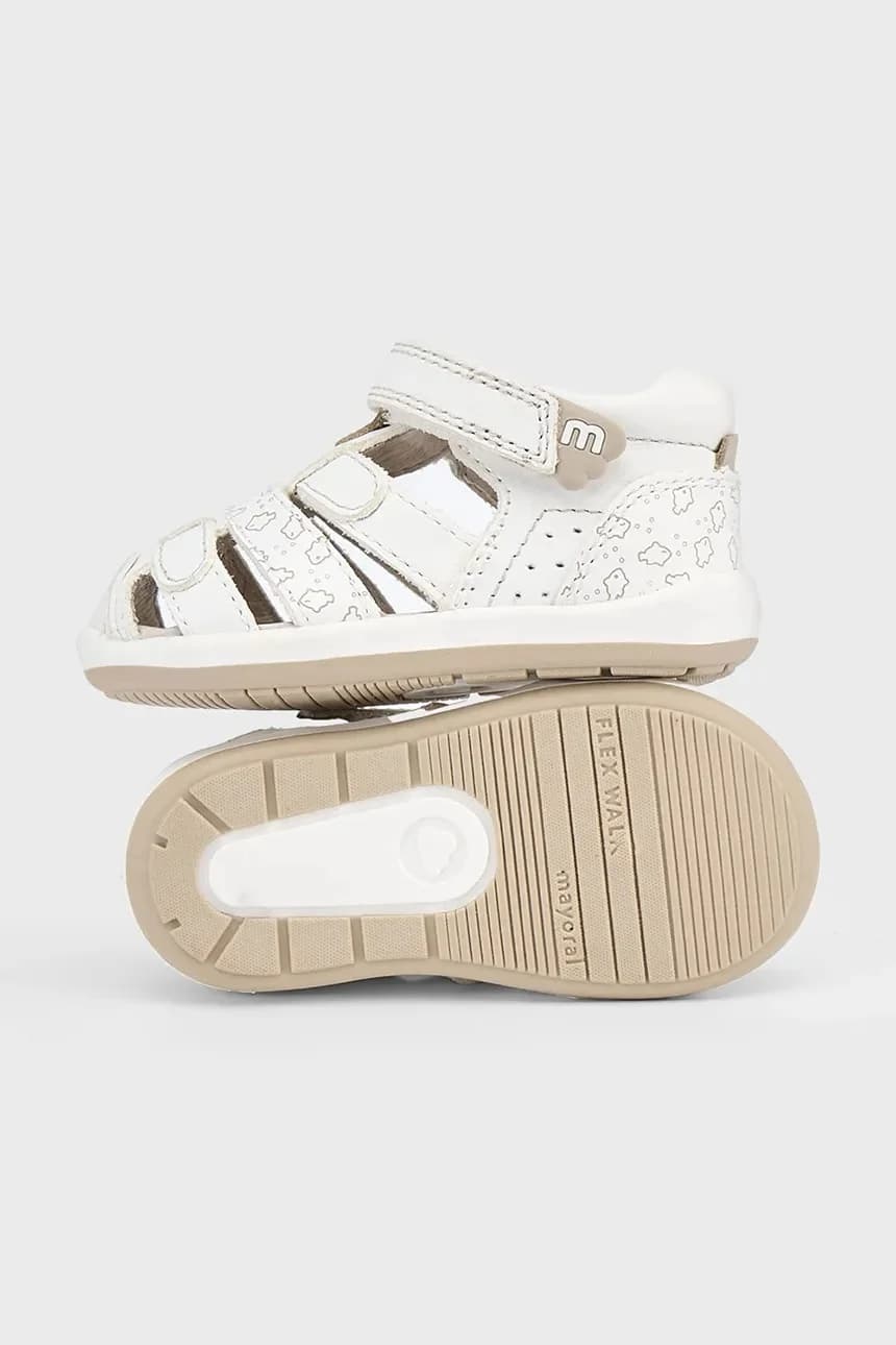 Детские кожаные сандалии - фото 3