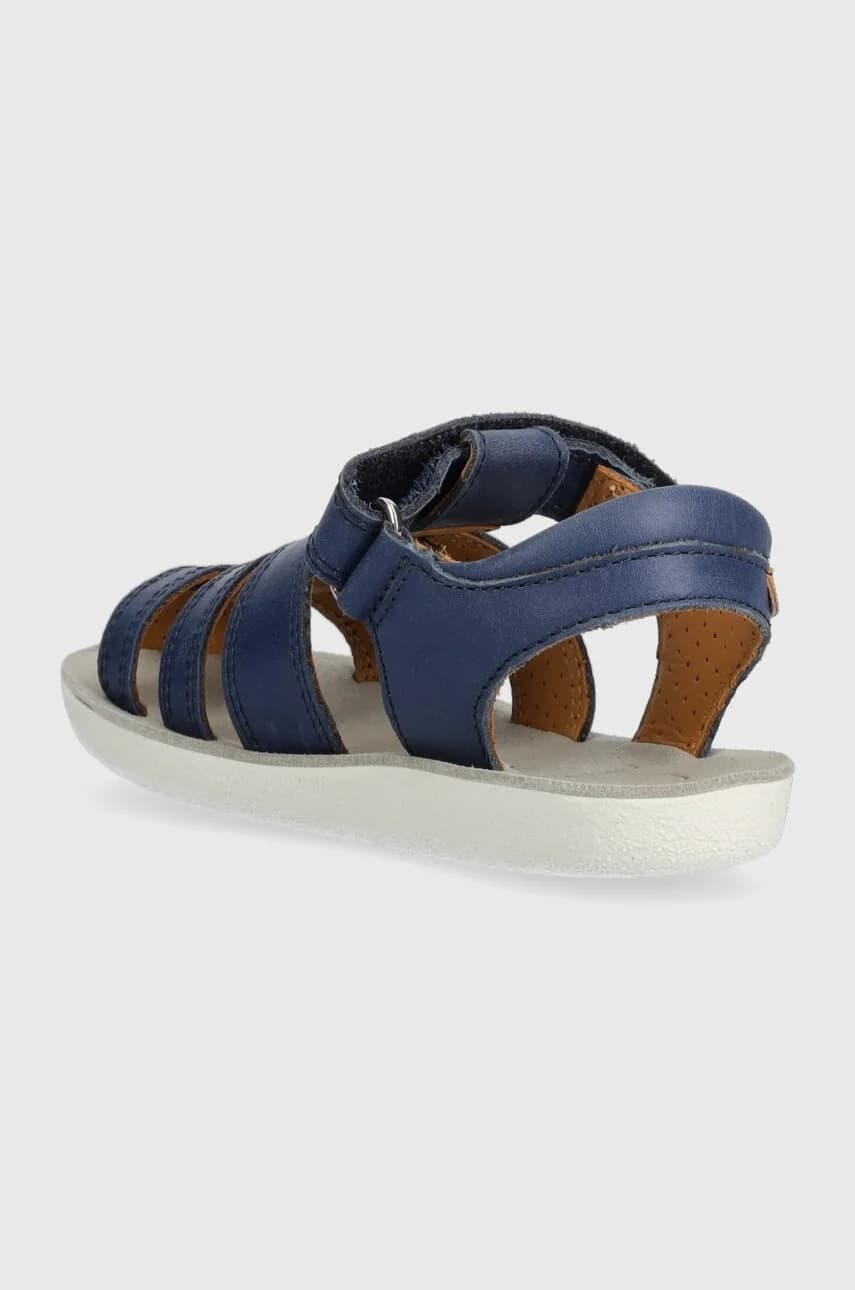 Детские кожаные сандалии - фото 3