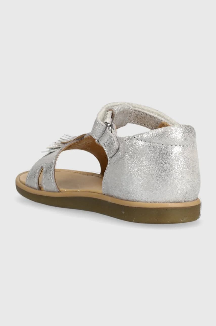 Детские замшевые сандалии - фото 3