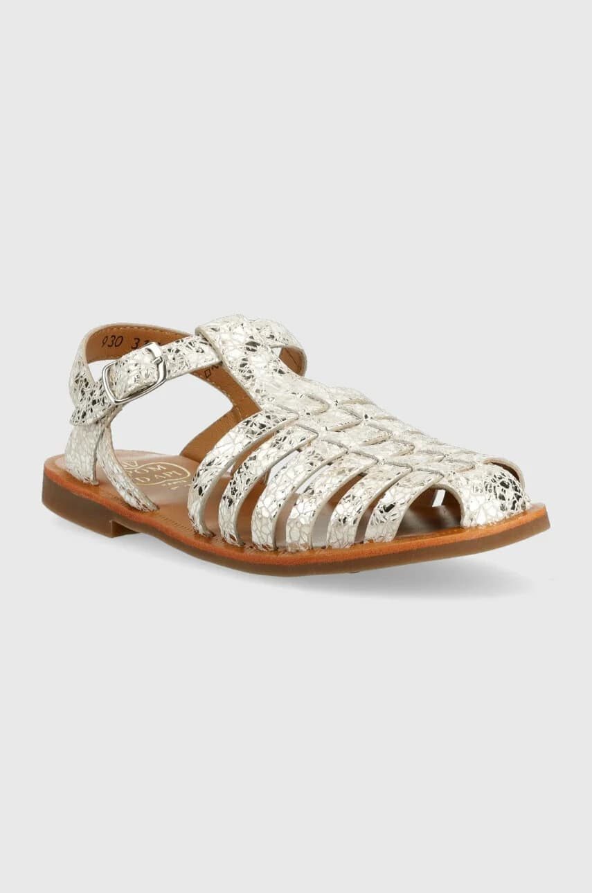 Детские кожаные сандалии - фото 2