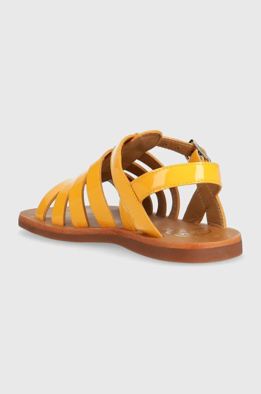 Детские кожаные сандалии - фото 3