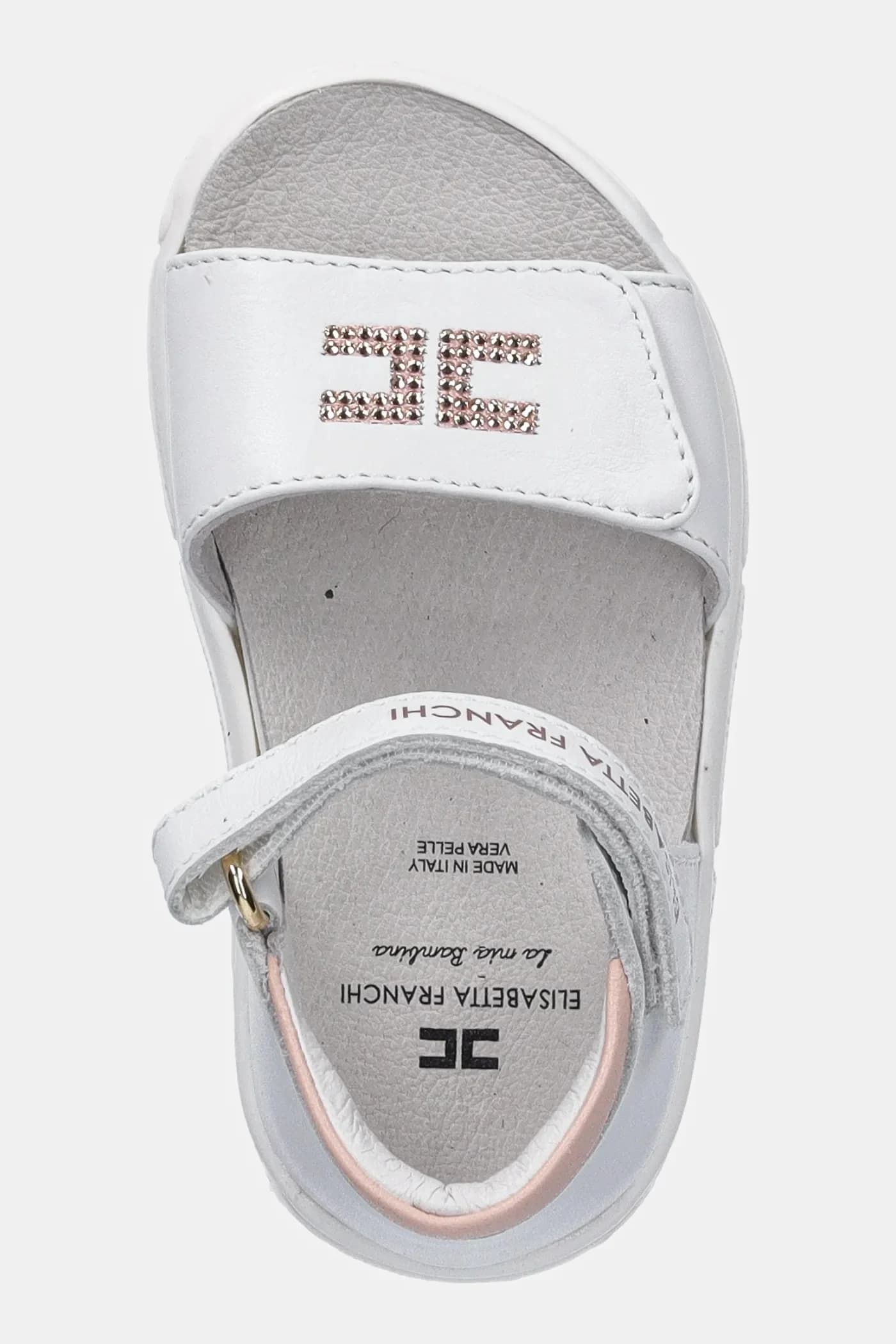 Детские кожаные сандалии - фото 4