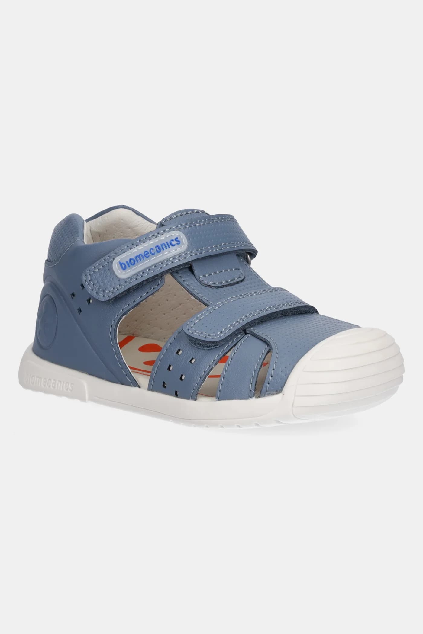 Детские кожаные кроссовки