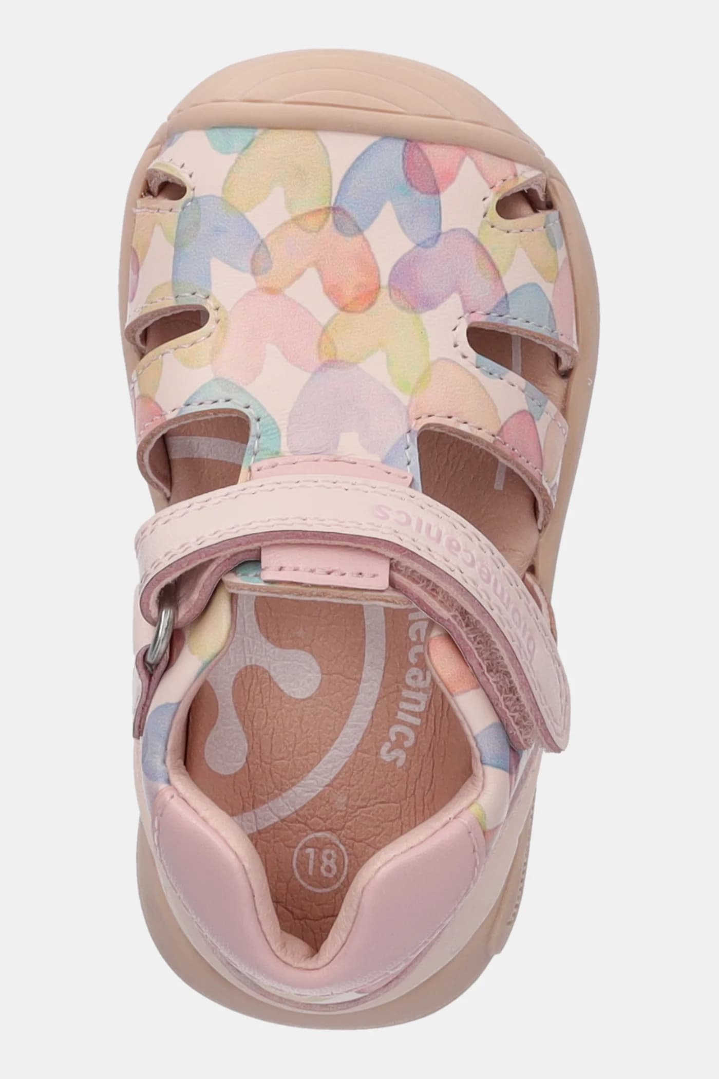 Детские кожаные сандалии - фото 4