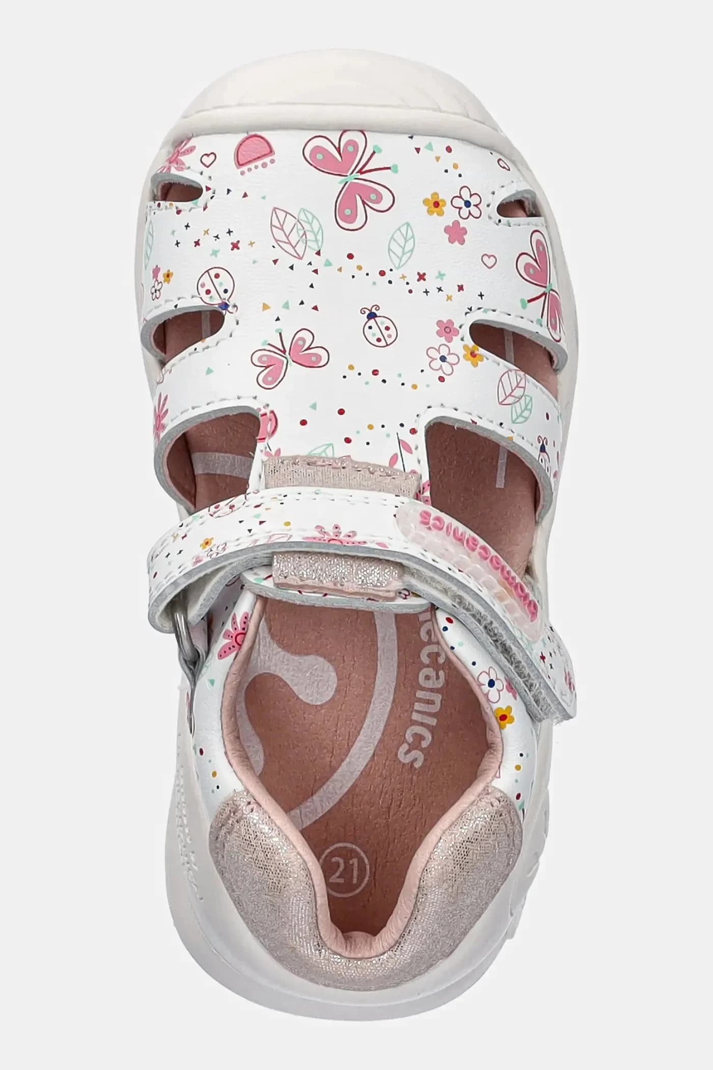 Детские кожаные сандалии - фото 4