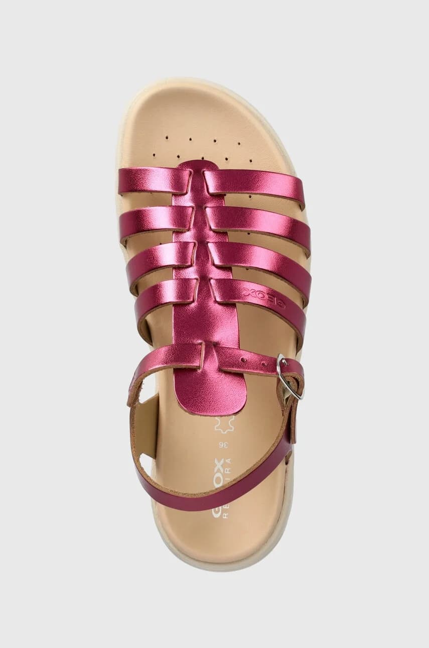 Детские кожаные сандалии SANDAL SOLEIMA - фото 4