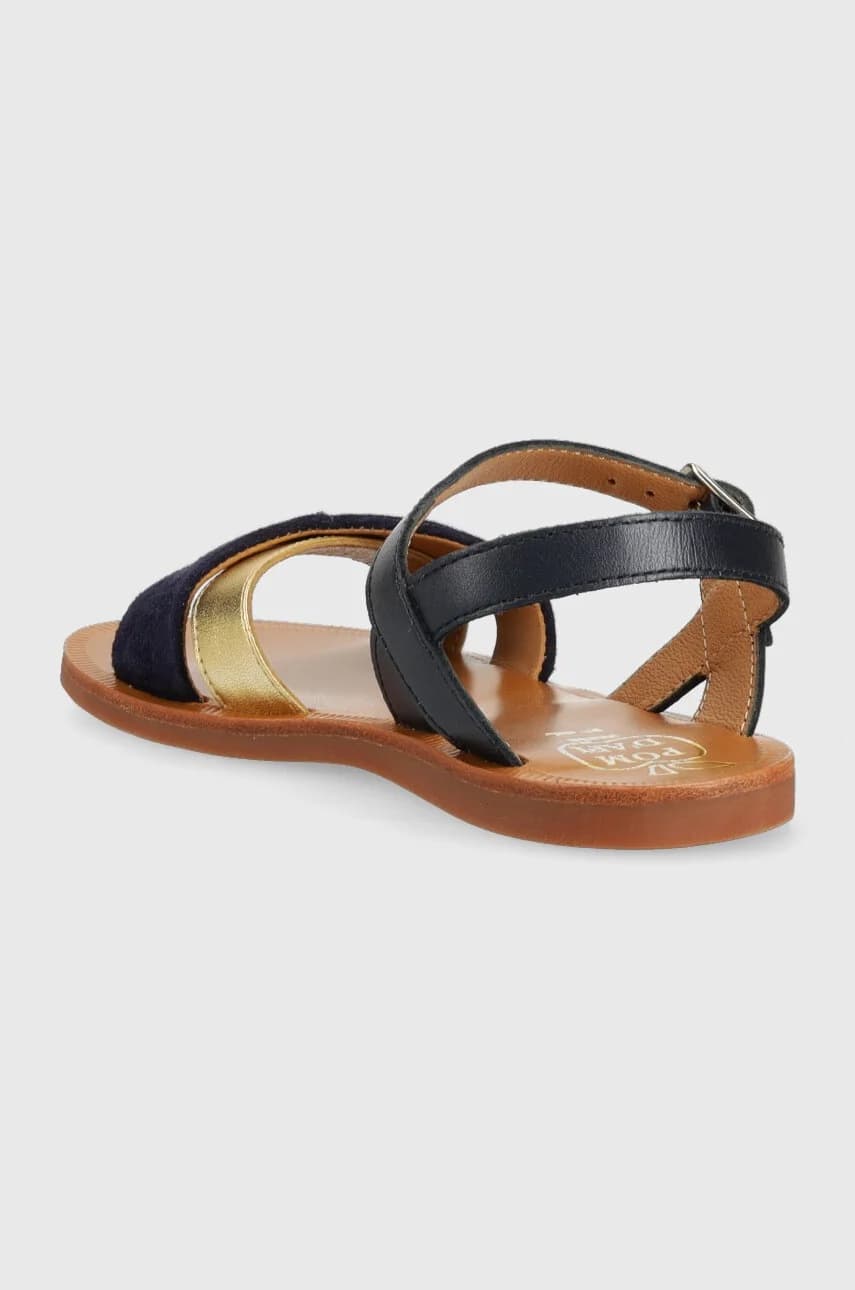 Детские кожаные сандалии - фото 3