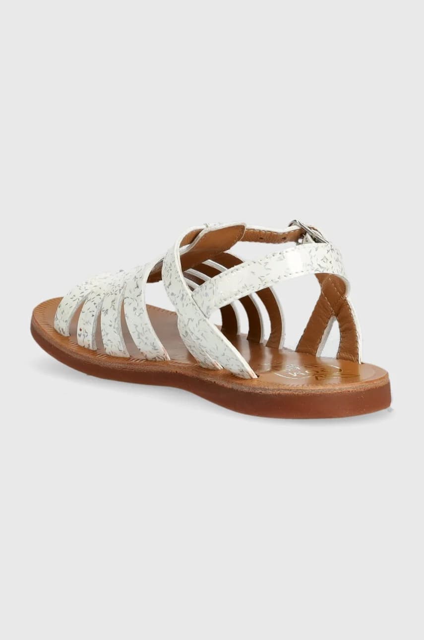 Детские кожаные сандалии - фото 3