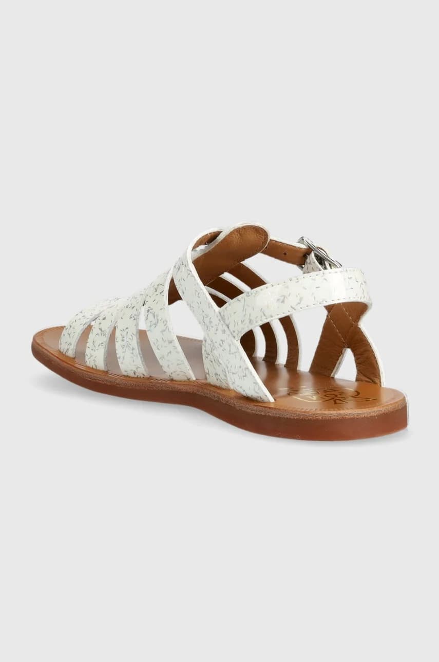 Детские кожаные сандалии - фото 3