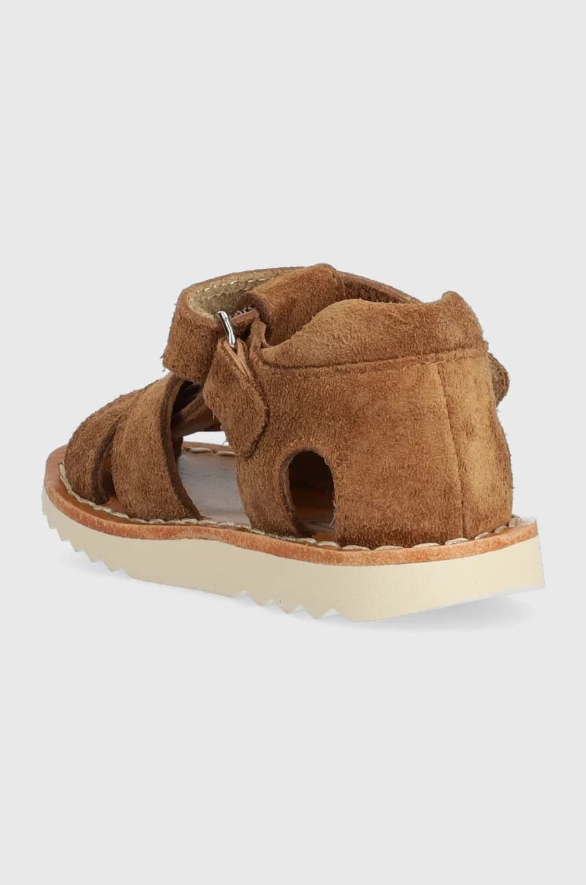 Детские замшевые сандалии - фото 3