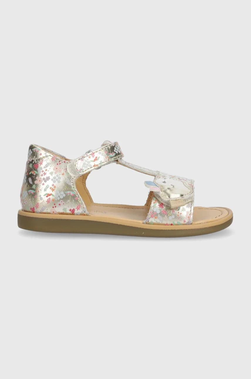 Детские кожаные сандалии