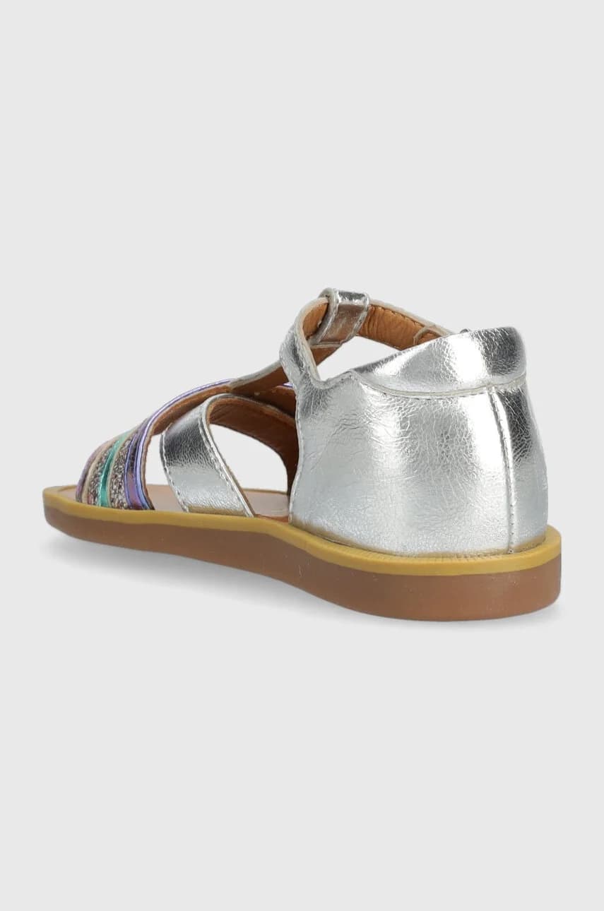 Детские кожаные сандалии - фото 3