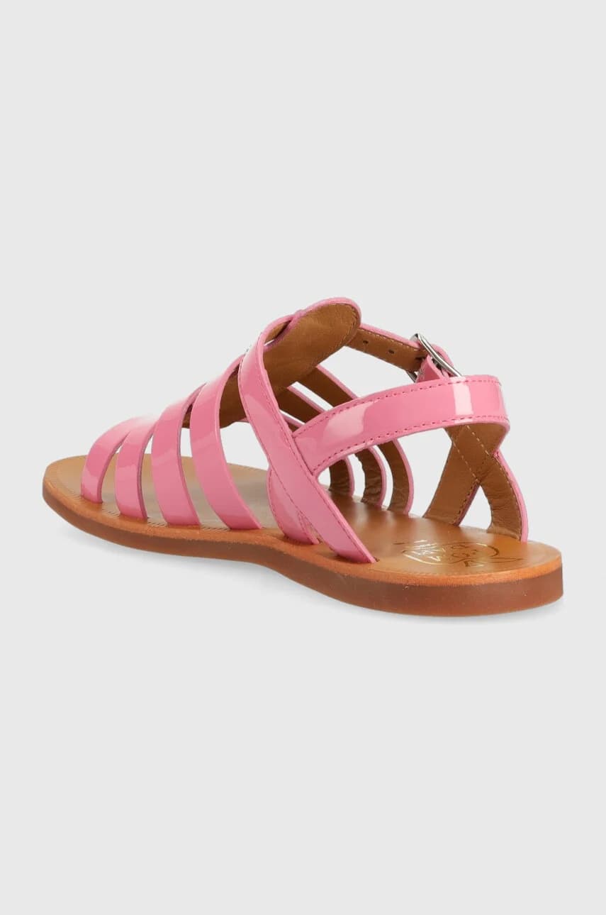 Детские кожаные сандалии - фото 3