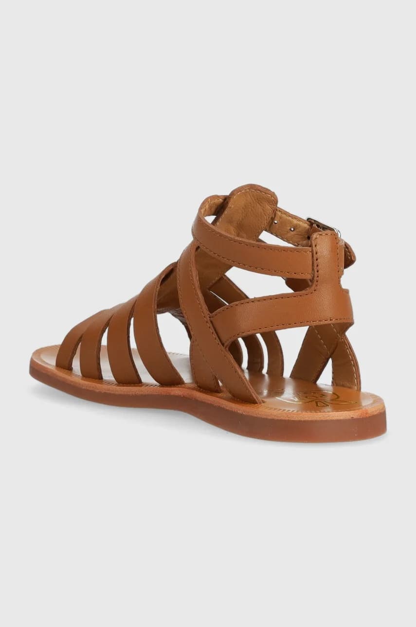 Детские кожаные сандалии - фото 3