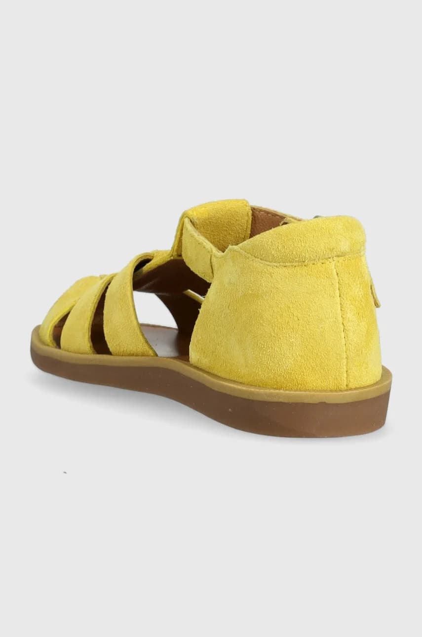 Детские замшевые сандалии - фото 3