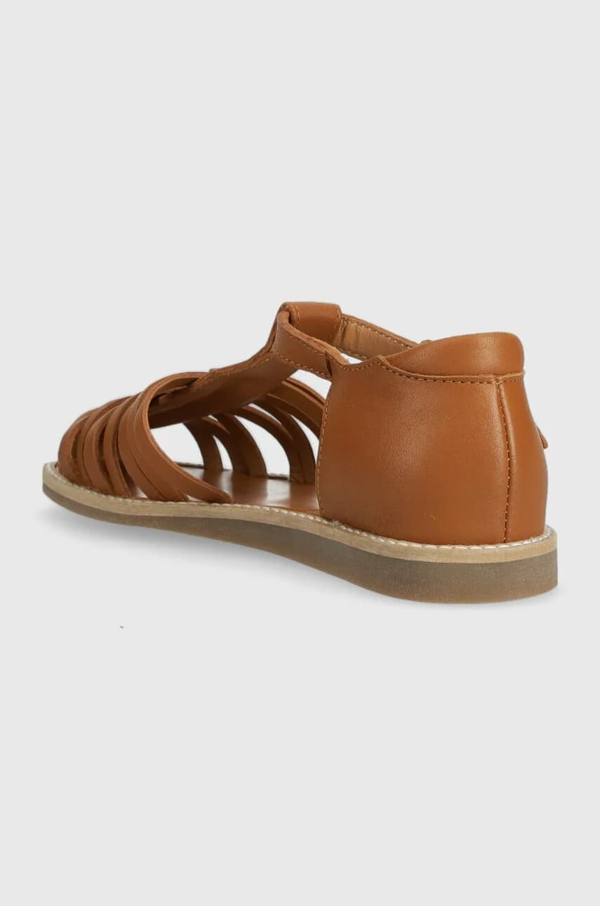 Детские кожаные сандалии - фото 3