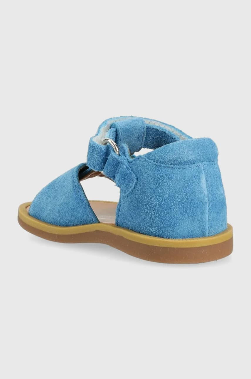 Детские замшевые сандалии - фото 3