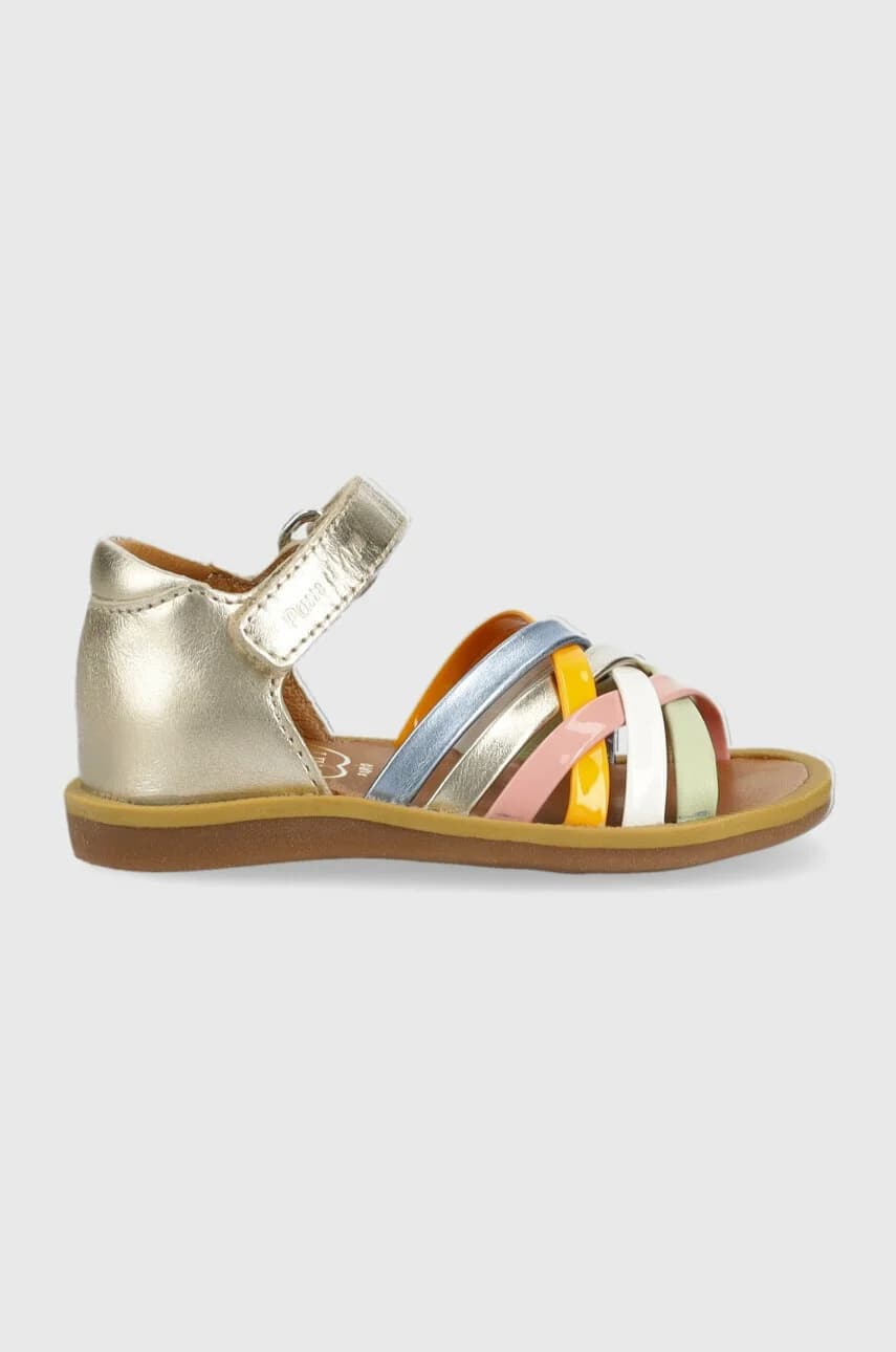 Детские кожаные сандалии