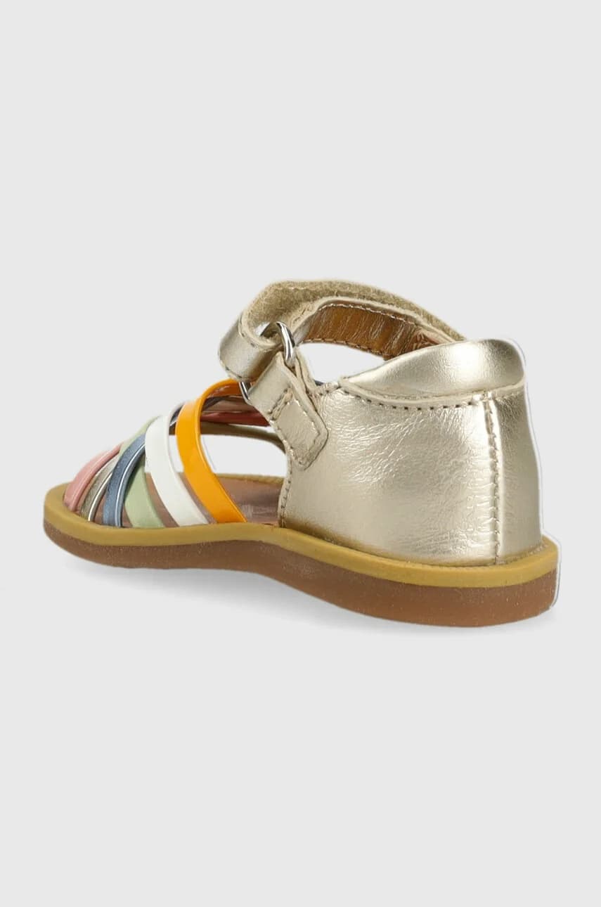 Детские кожаные сандалии - фото 3