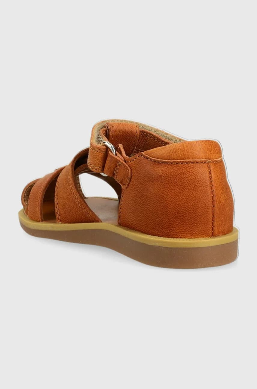 Детские кожаные сандалии - фото 3