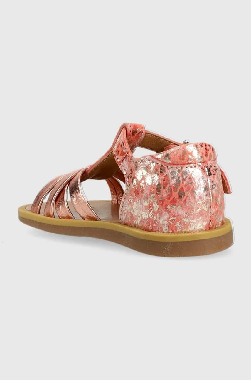 Детские кожаные сандалии - фото 3