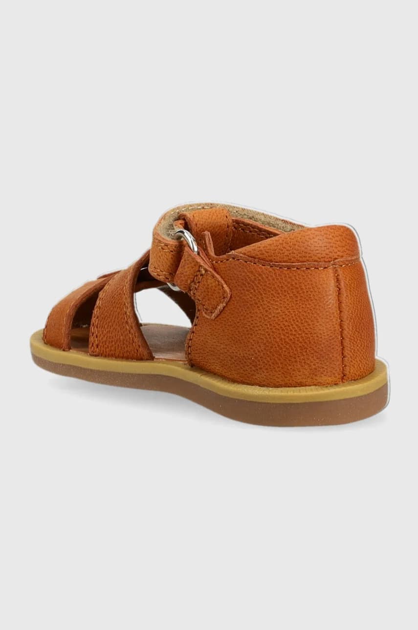 Детские кожаные сандалии - фото 3