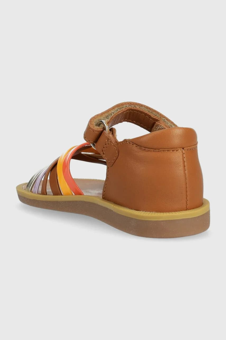 Детские кожаные сандалии - фото 3
