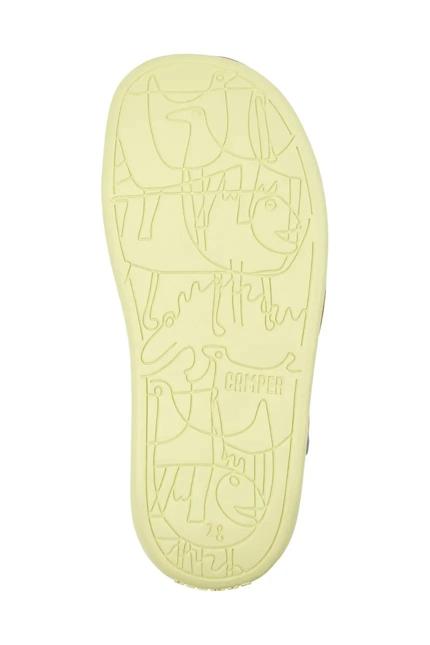 Детские кожаные сандалии - фото 5