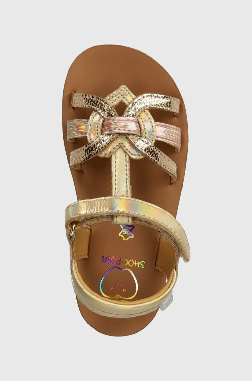 Детские кожаные сандалии GOA 4EVER - фото 4