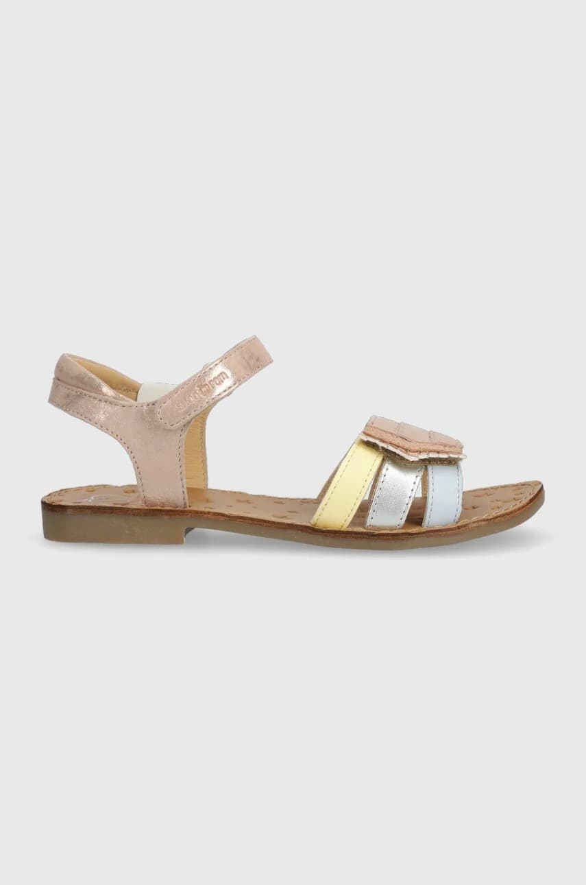 Детские кожаные сандалии