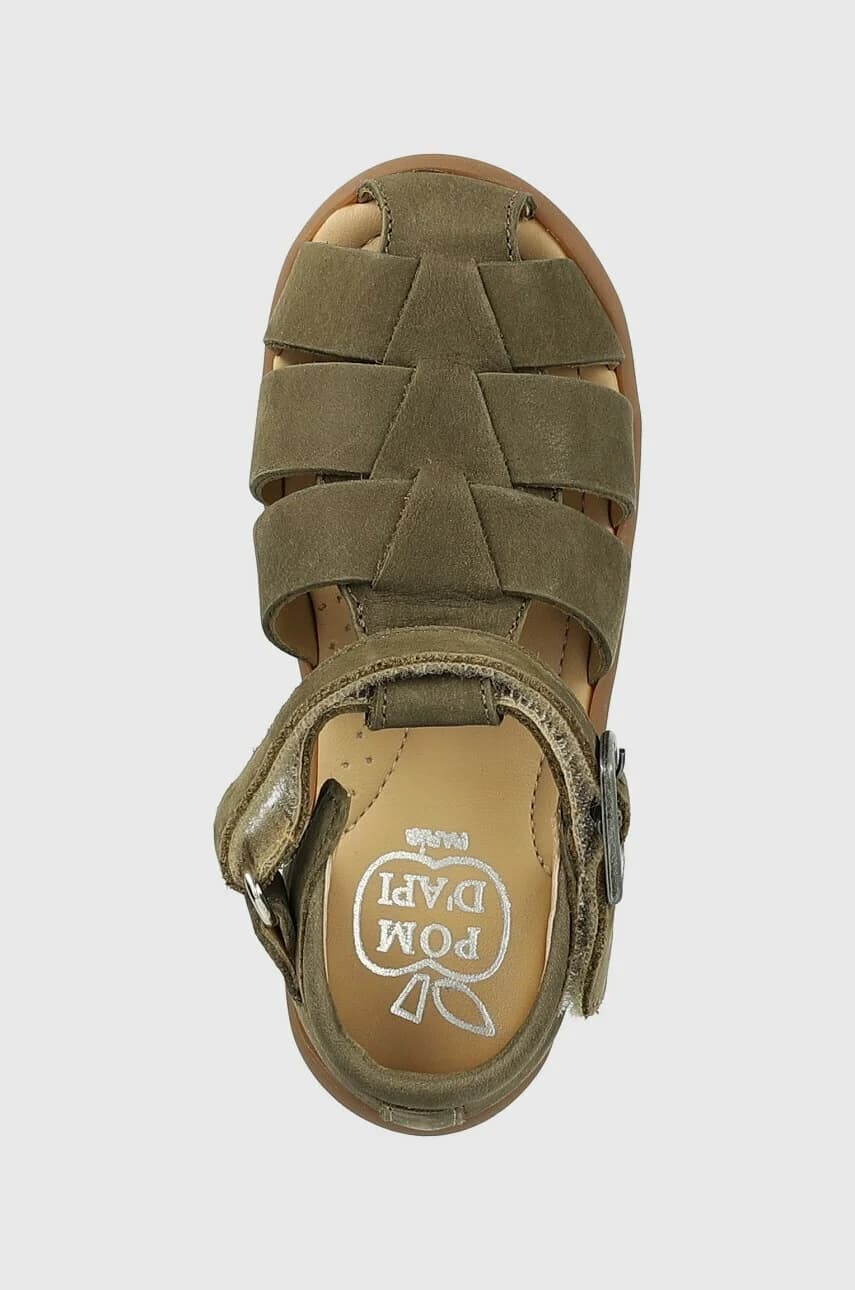 Детские замшевые сандалии - фото 4