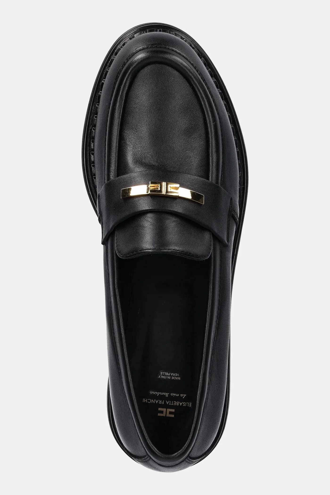 Кожаные мокасины - фото 4