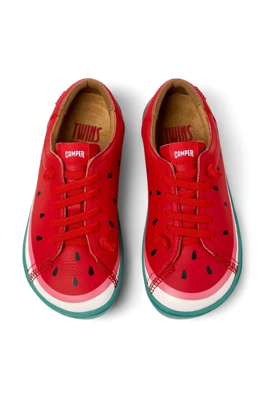 Peu Cami Kids Детская кожаная обувь из стеклопластика - фото 5