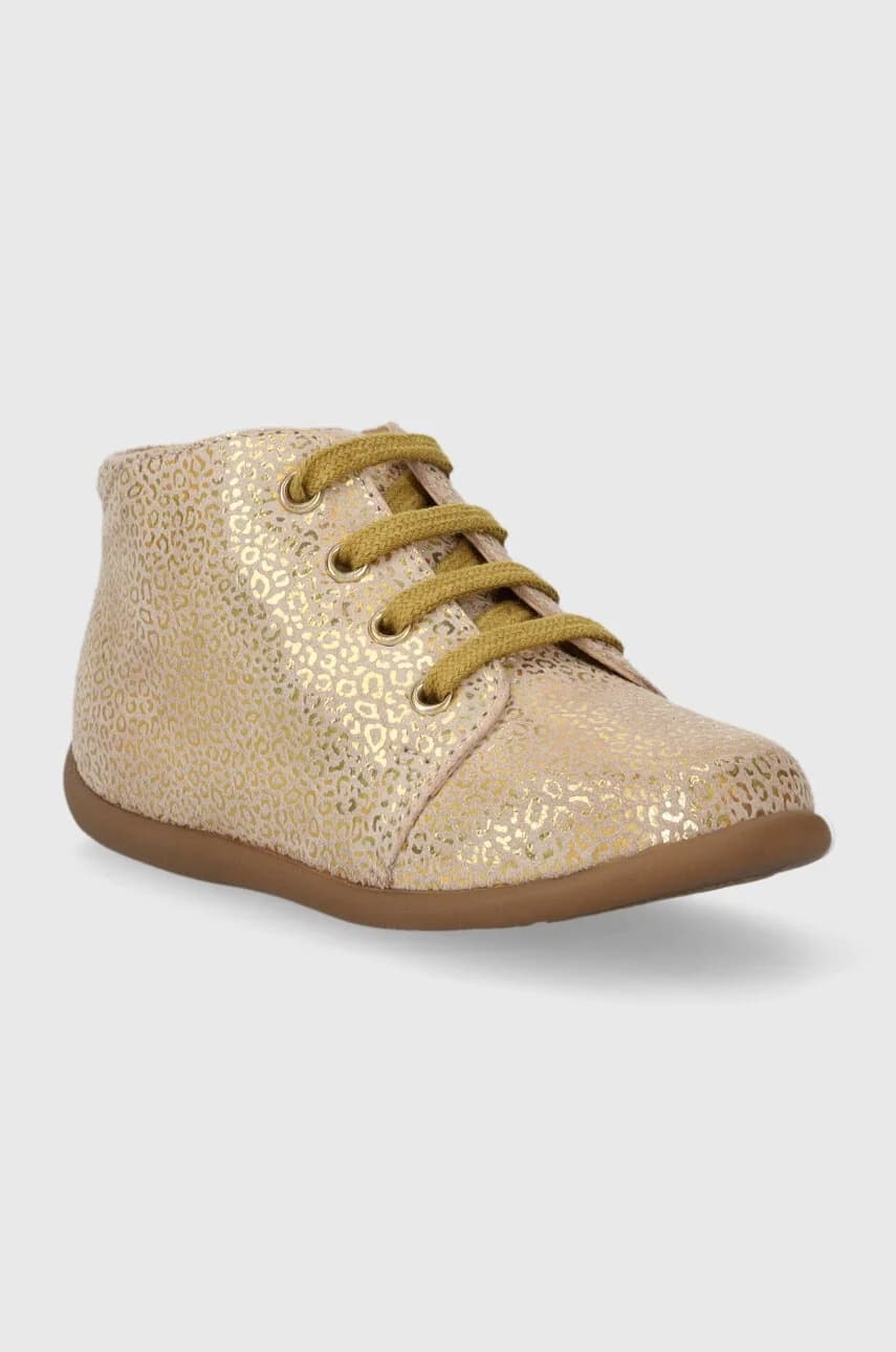 STAND-UP BOTTINE детские замшевые туфли - фото 2