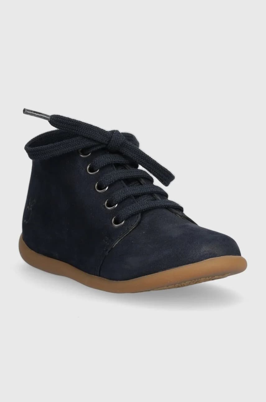 STAND-UP BOTTINE детские замшевые туфли - фото 2