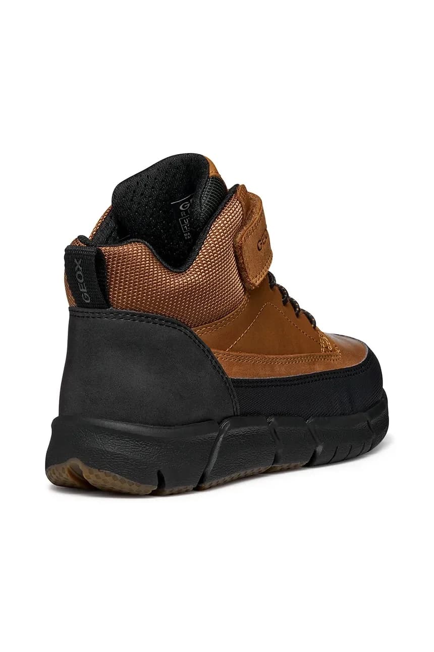 Детские кожаные кроссовки - фото 3