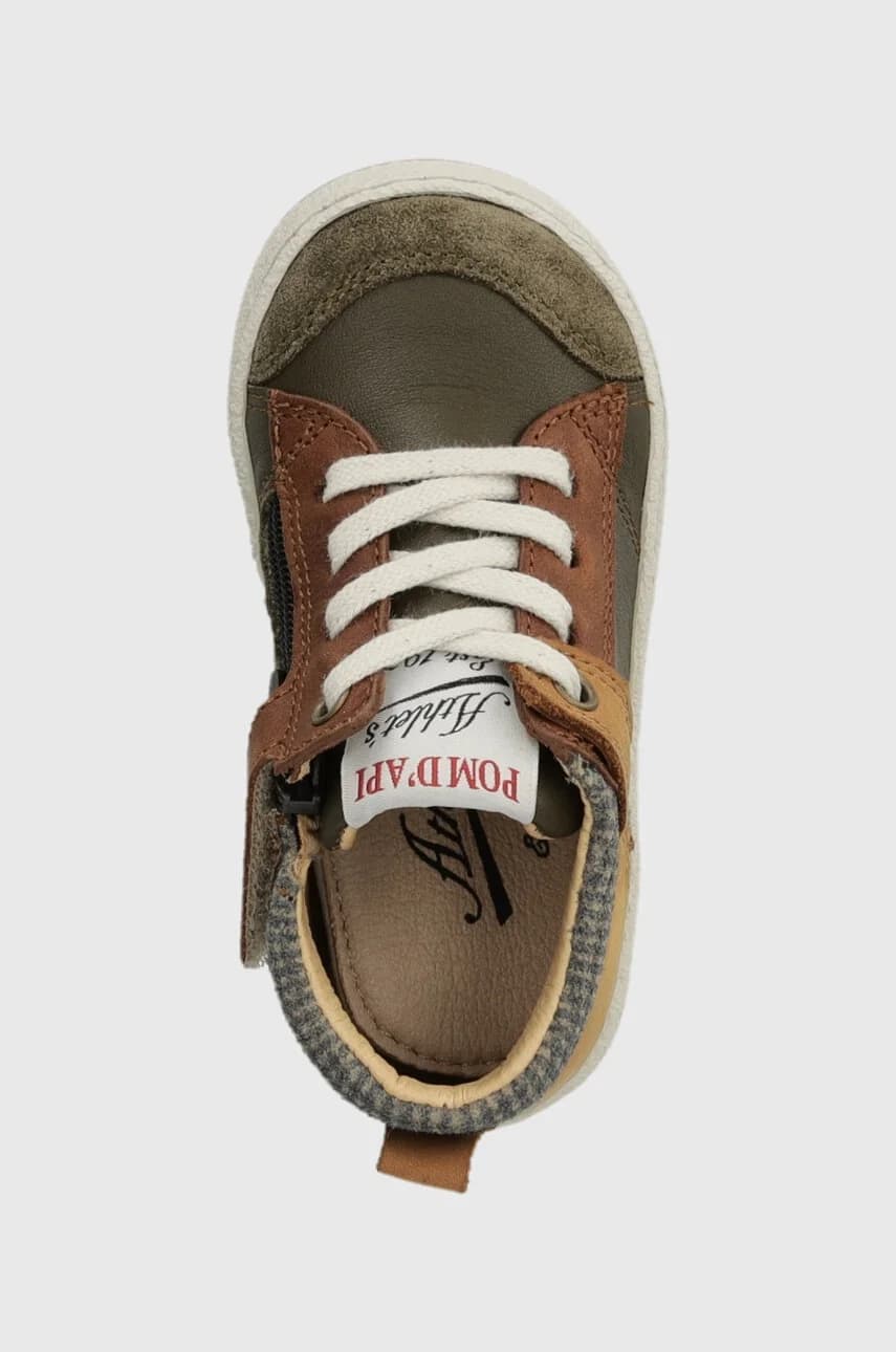 MOUSSE ZIP TREK детская кожаная обувь - фото 4