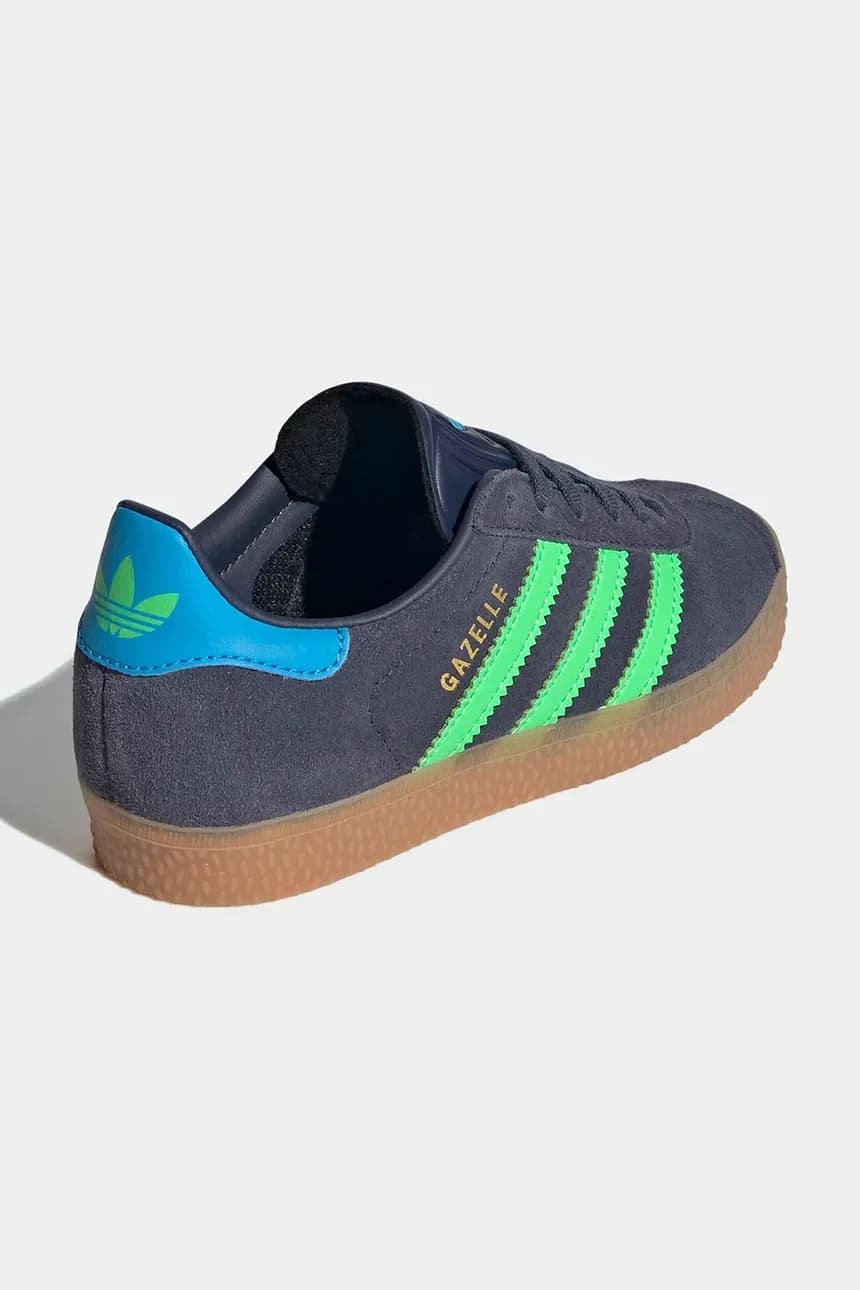 Детские замшевые кроссовки GAZELLE - фото 3