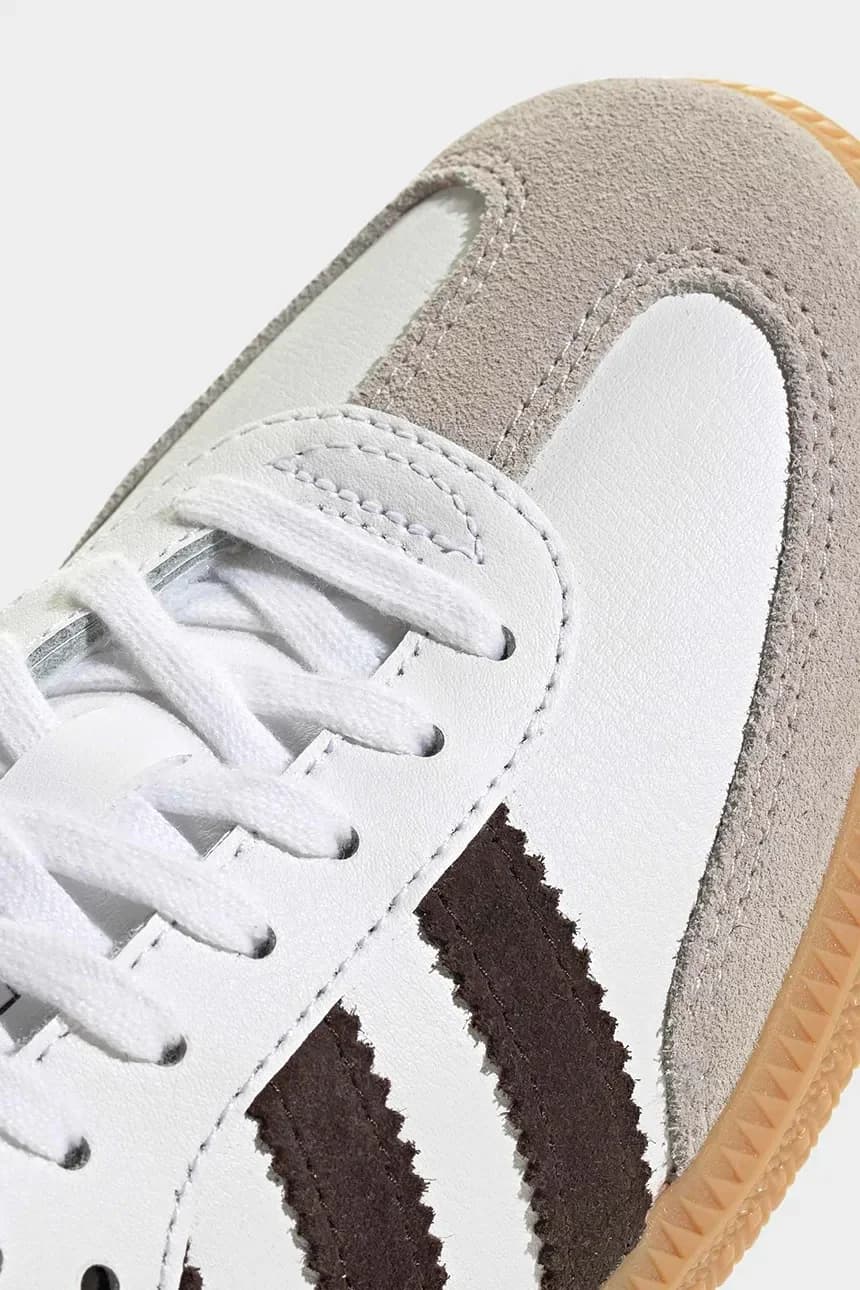 Детские кожаные кроссовки SAMBA OG - фото 8