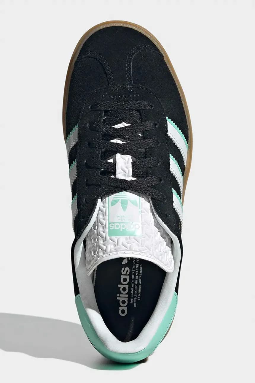 Детские кожаные кроссовки GAZELLE BOLD - фото 5