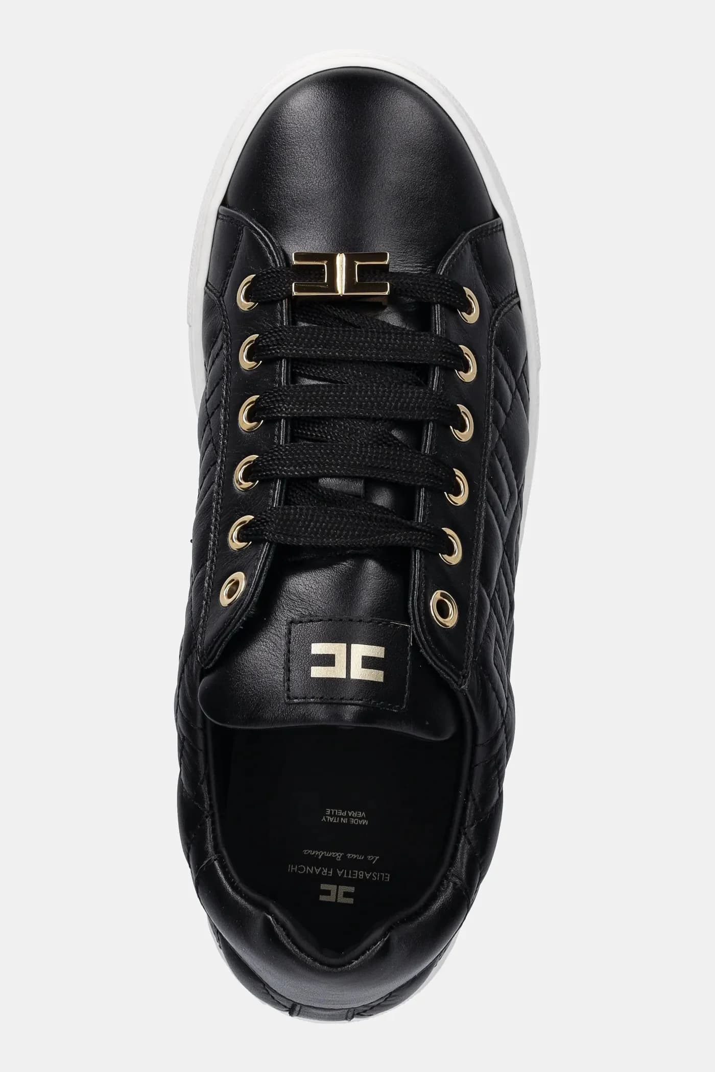 Кожаные кроссовки - фото 4