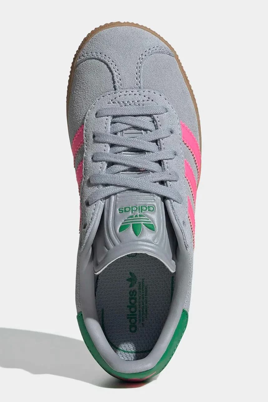 Детские замшевые кроссовки GAZELLE - фото 5